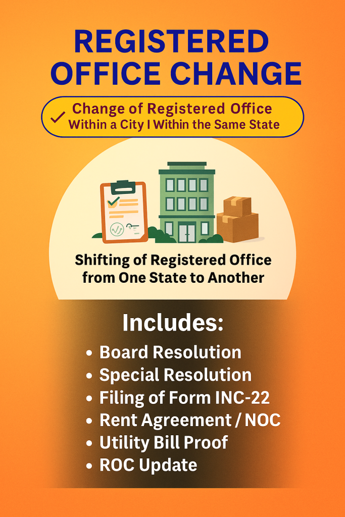 Register office Change