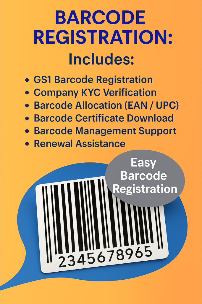 Barcode Registration