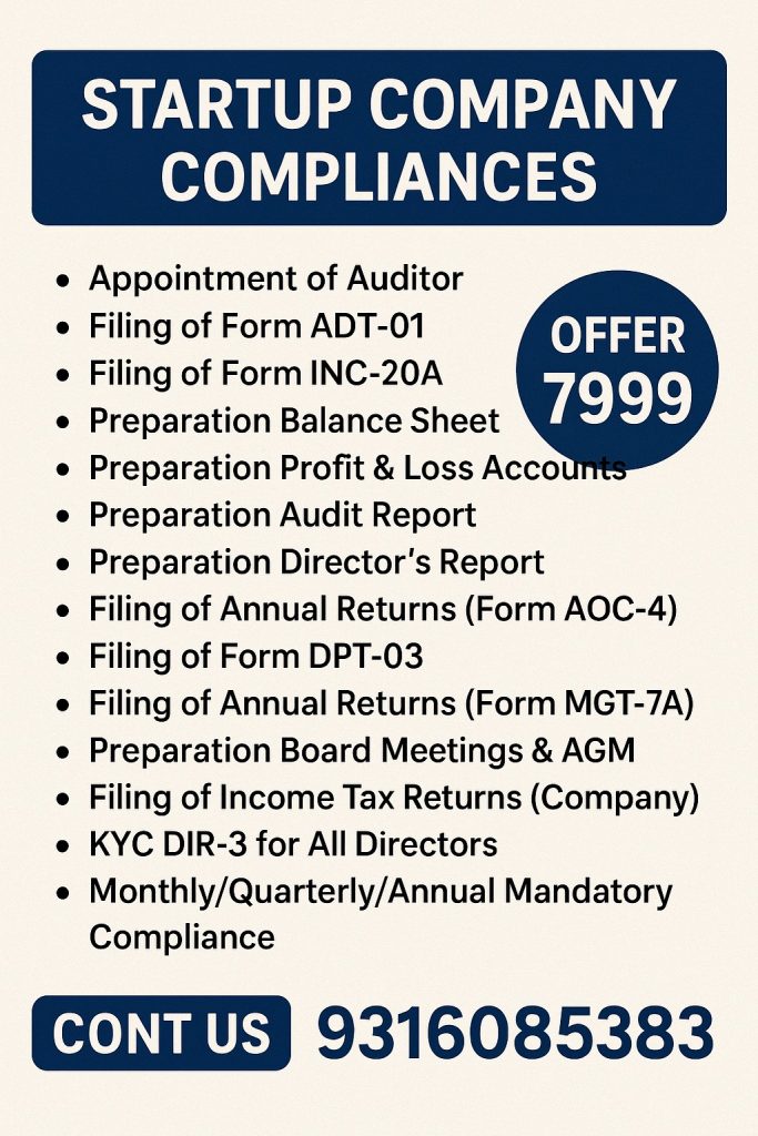 Private Limited Compliances